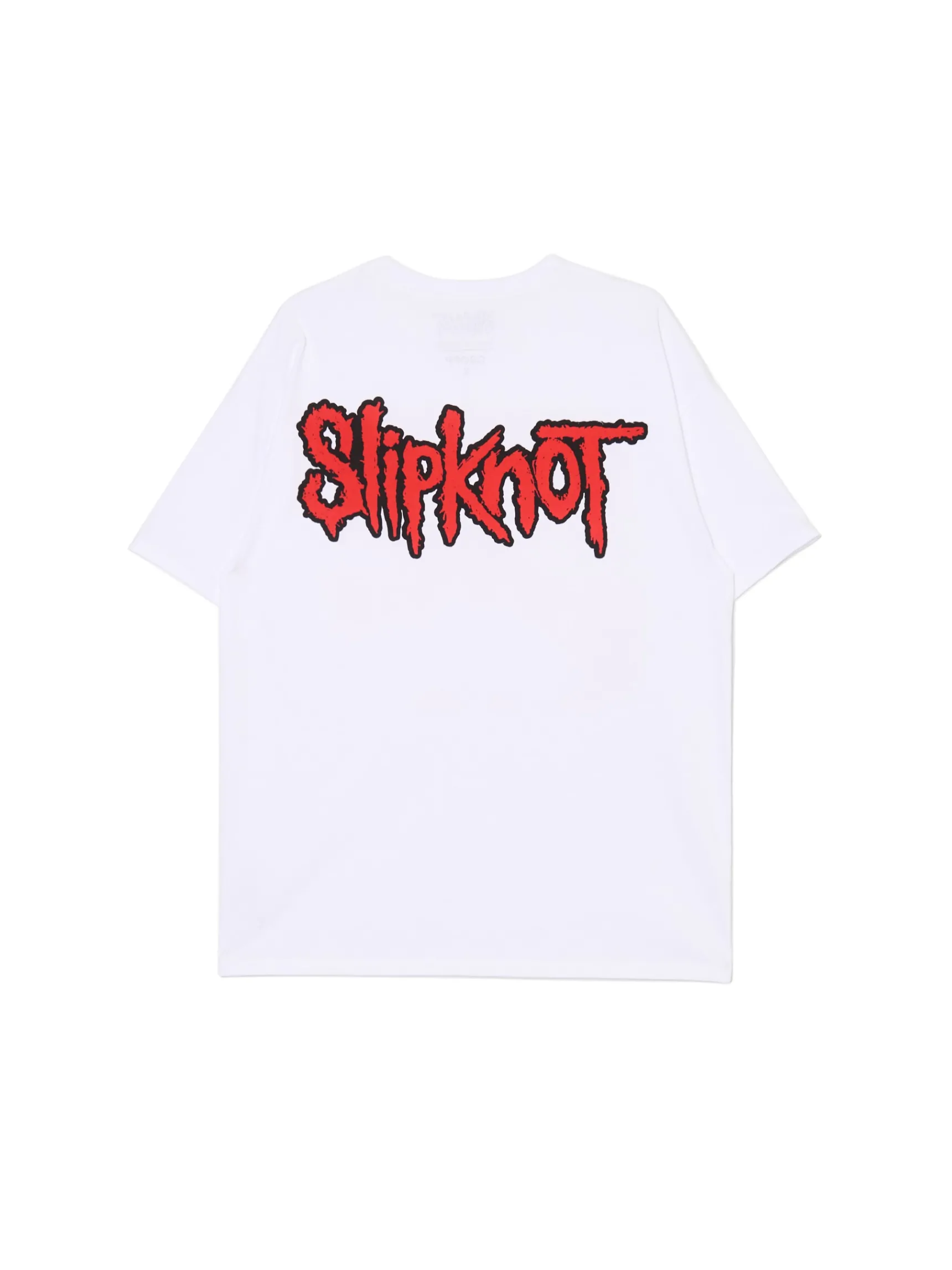 Sale Cropp Biała koszulka Slipknot UNISEX biały