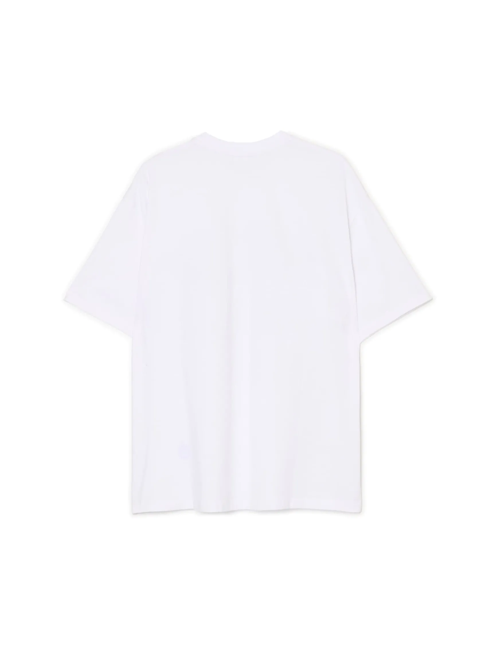 Discount Cropp Biała koszulka z nadrukiem rzeźby UNISEX biały