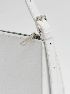 Fashion Cropp Biała torebka z imitacji skóry biały