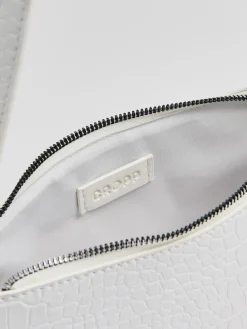 Fashion Cropp Biała torebka z imitacji skóry biały