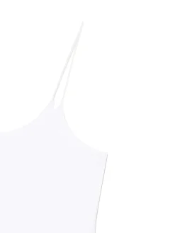 Outlet Cropp Białe body na ramiączkach biały
