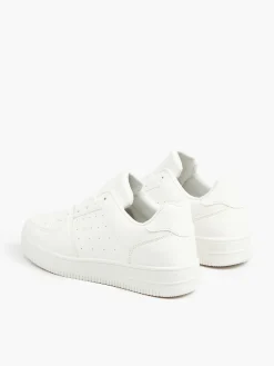 Best Cropp Białe sneakersy biały