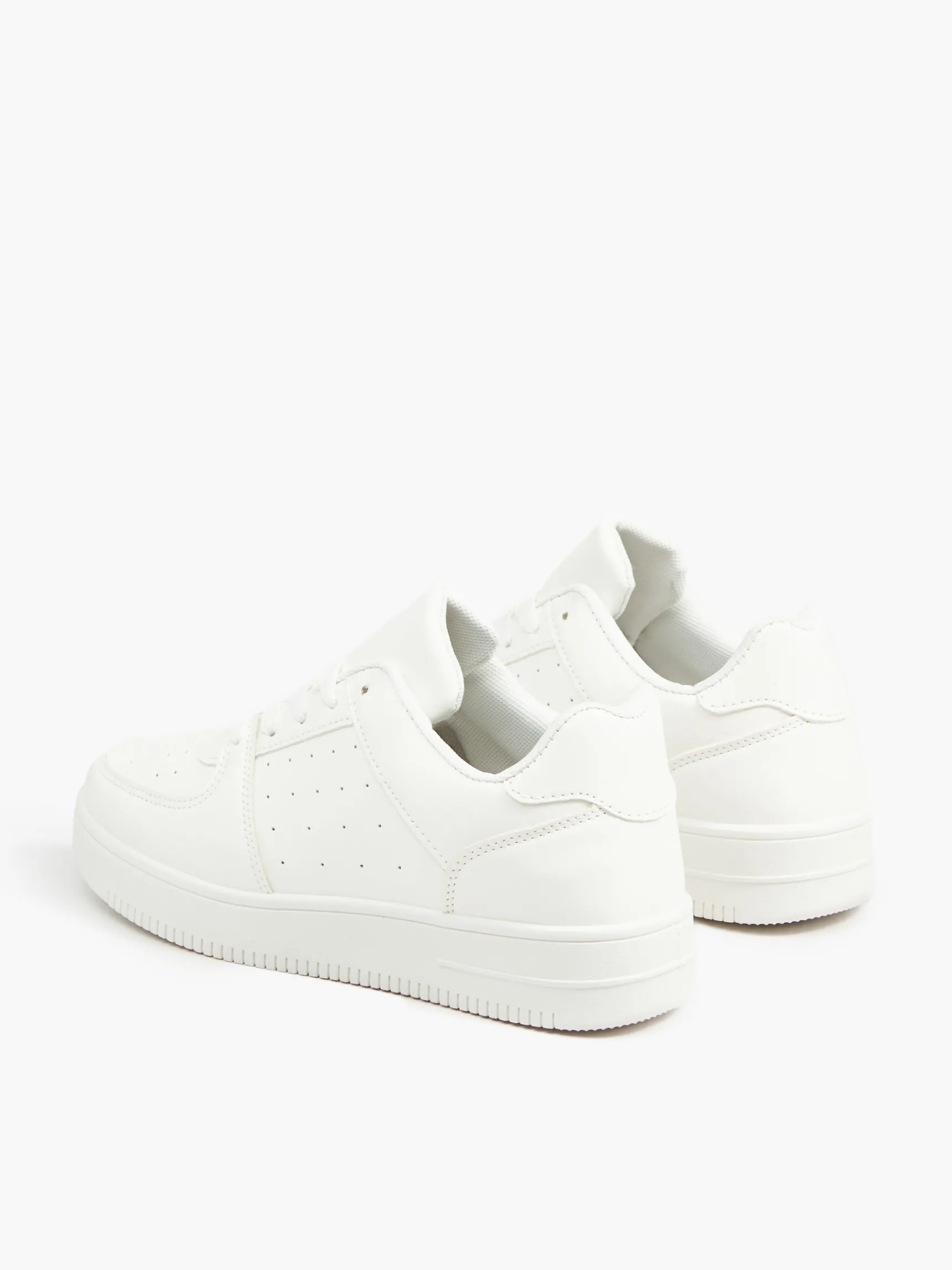 Best Cropp Białe sneakersy biały