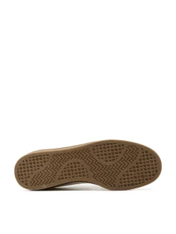 Sale Cropp Białe sneakersy z imitacji skóry biały