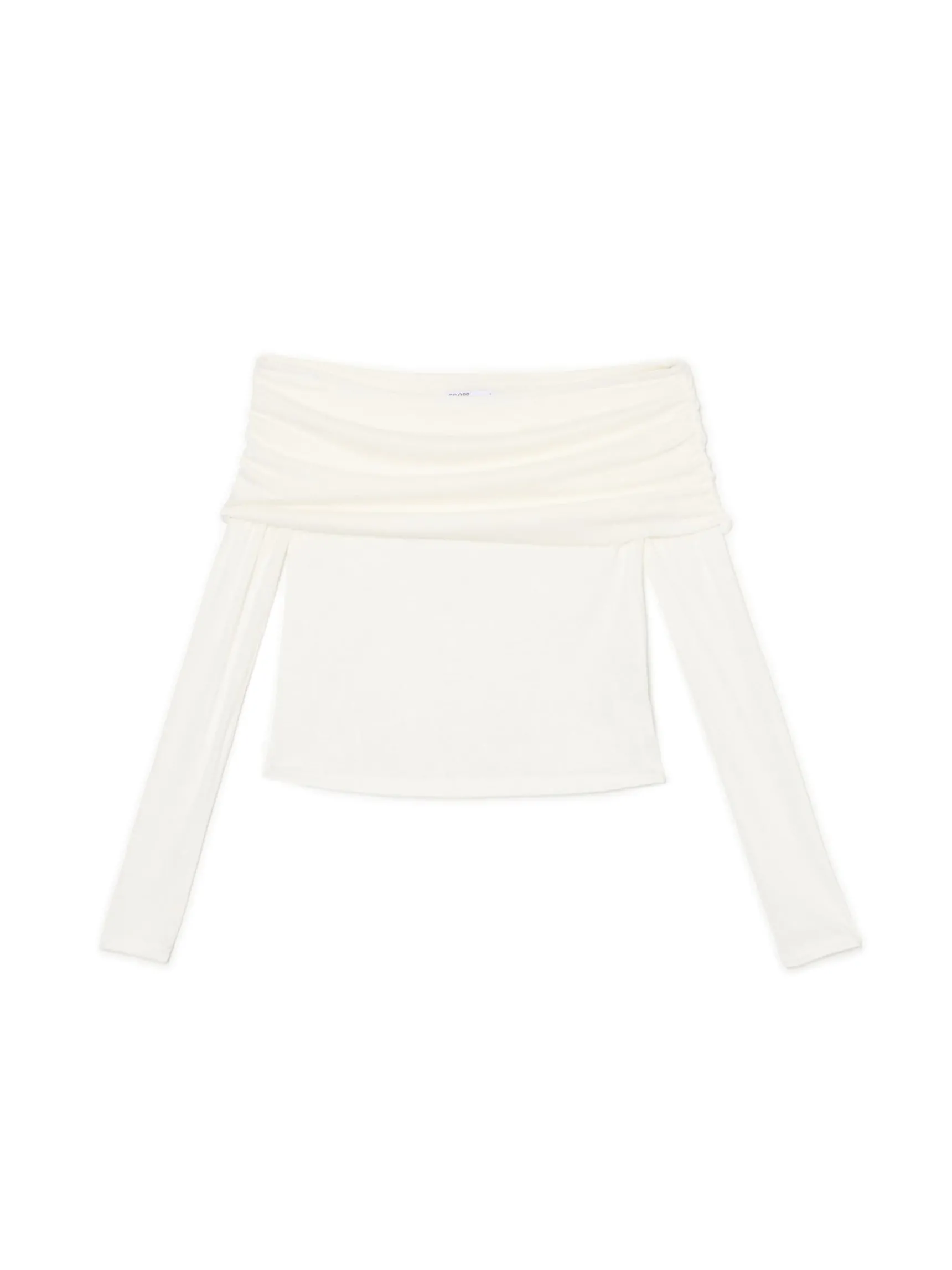 Hot Cropp sweter typu carmen biały