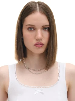 Outlet Cropp top biały