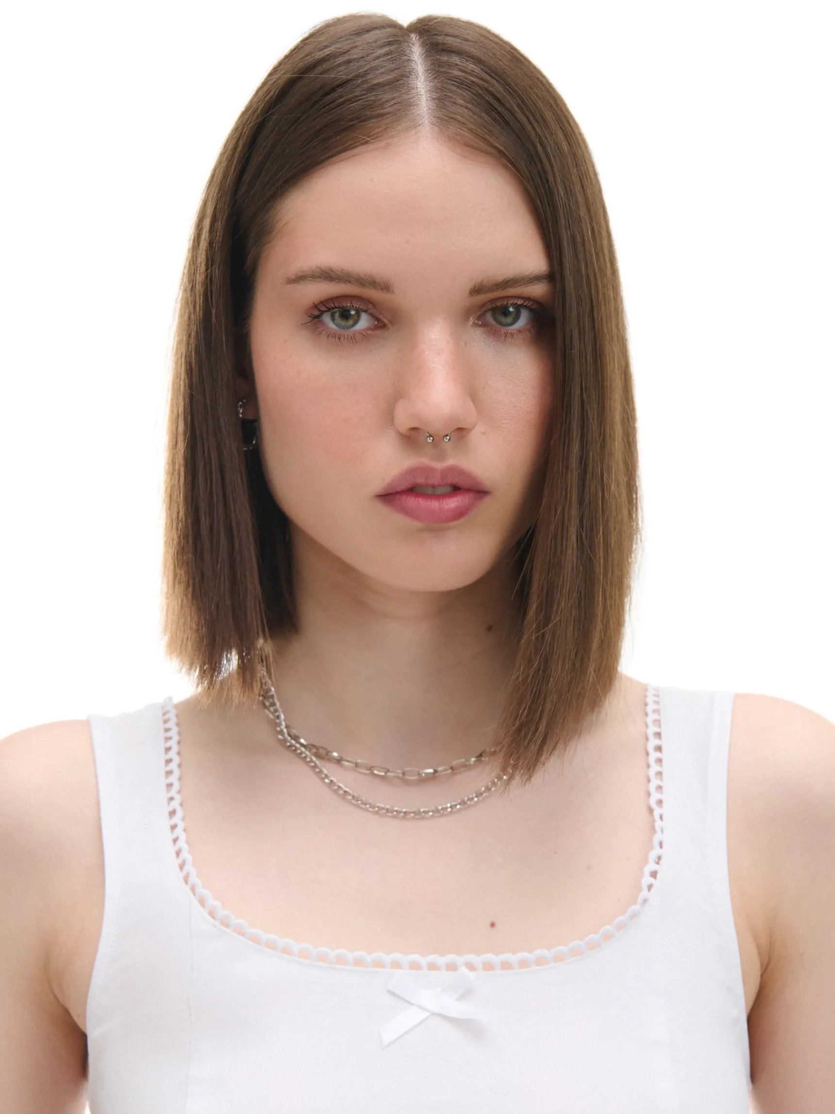 Outlet Cropp top biały