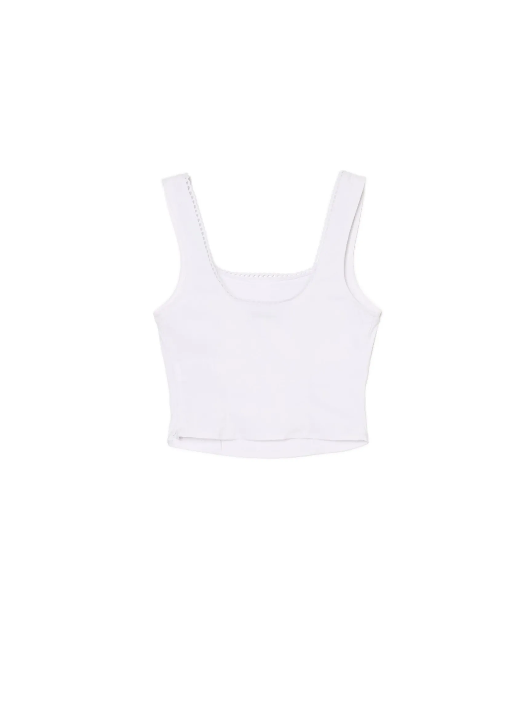 Outlet Cropp top biały