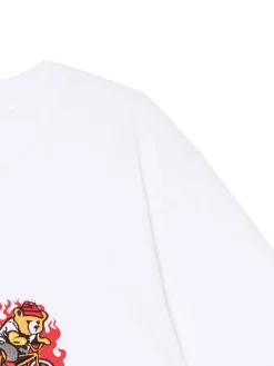 Clearance Cropp T-shirt z naszywką biały