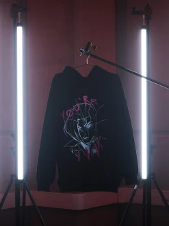 Clearance Cropp Bluza Arcane z efektem glow in the dark czarny