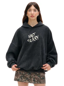 Hot Cropp Bluza hoodie z motywem skrzydeł UNISEX szary