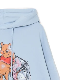 Fashion Cropp Bluza Kubuś Puchatek i Przyjaciele niebieski