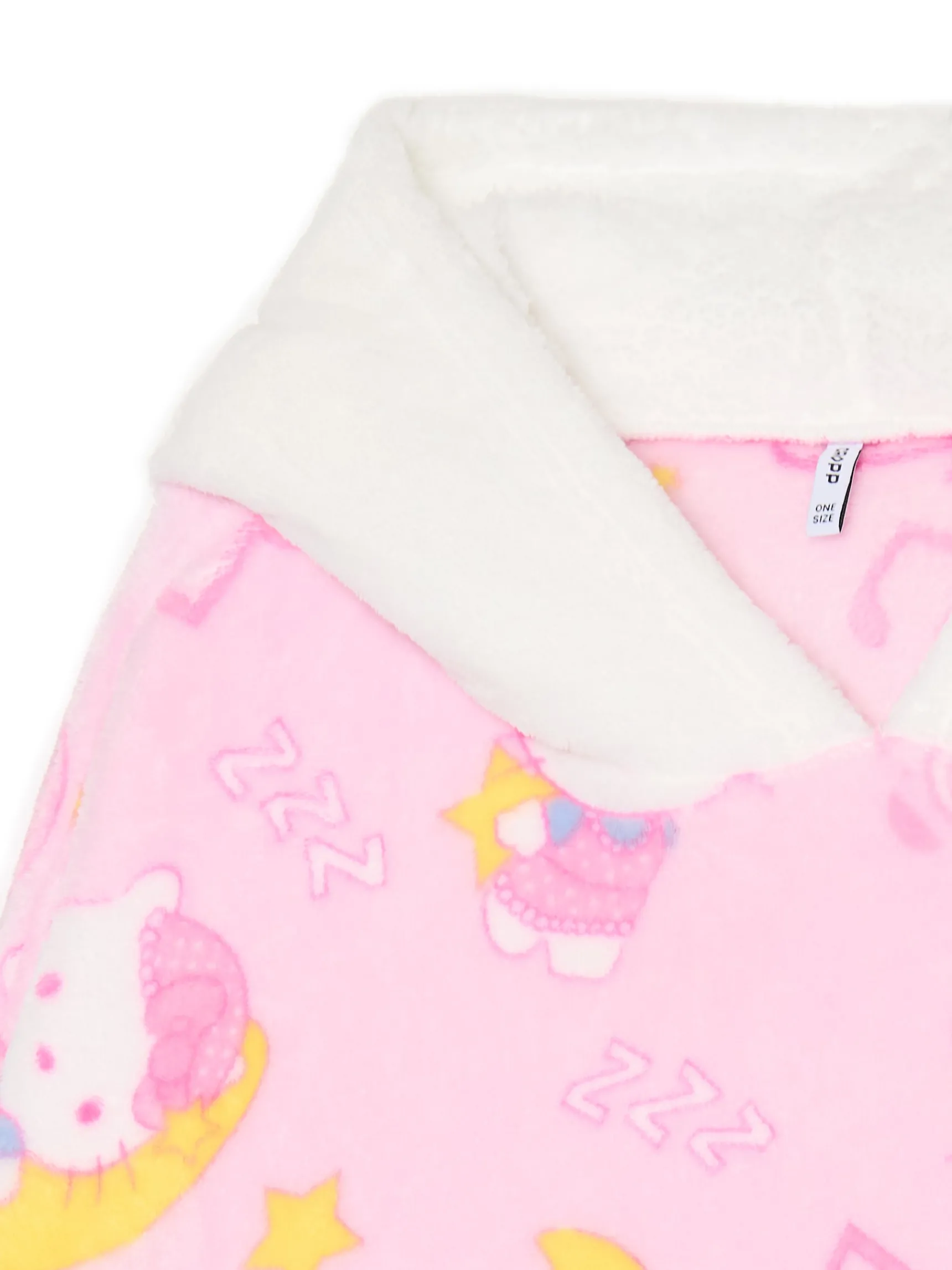 Clearance Cropp Bluza typu snuddie z Hello Kitty różowy