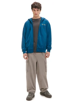 Outlet Cropp Bluza z japońskim motywem niebieski