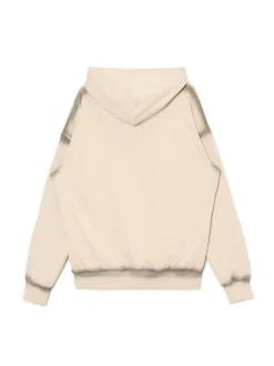 Outlet Cropp Bluza z kapturem i nadrukami beżowy
