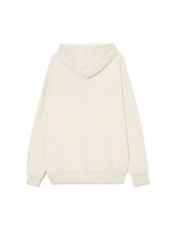 Discount Cropp Bluza z kapturem i naszywkami jasnyszary