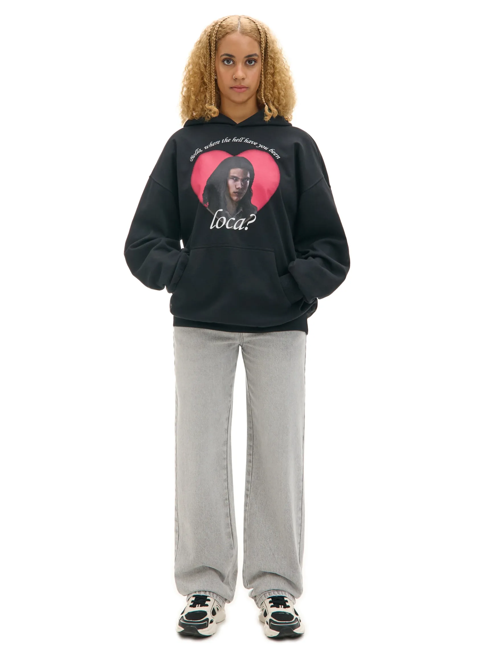 Outlet Cropp Bluza z kapturem Twilight czarny