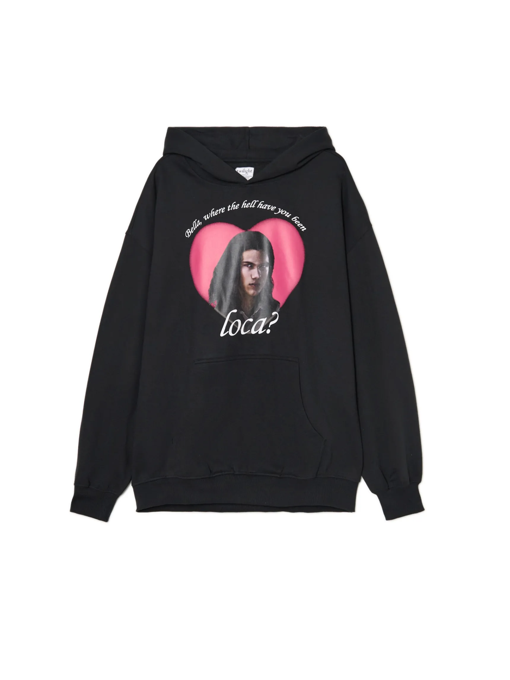 Outlet Cropp Bluza z kapturem Twilight czarny