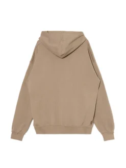 Best Cropp Bluza z kapturem z ozdobnymi wycięciami beżowy