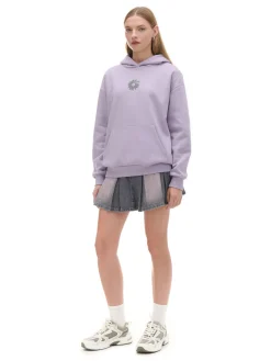 Fashion Cropp Bluza z motywem kwiatu fioletowy