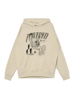 New Cropp Bluza z motywem technologicznym beżowy