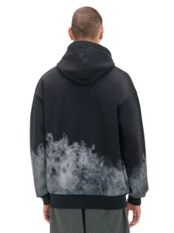 New Cropp Bluza z nadrukiem dymu czarny