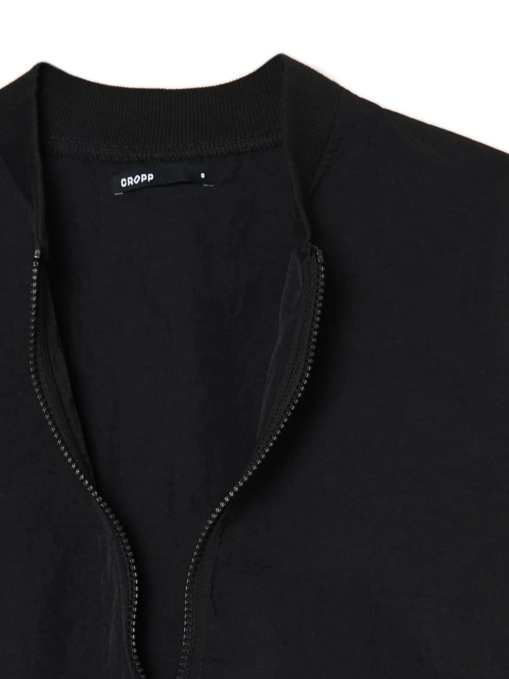 Discount Cropp Bluzka z zapięciem czarny