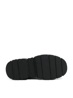 Clearance Cropp Botki za kostkę z imitacji skóry czarny