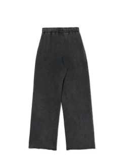 Fashion Cropp Ciemnoszare spodnie wide leg szary