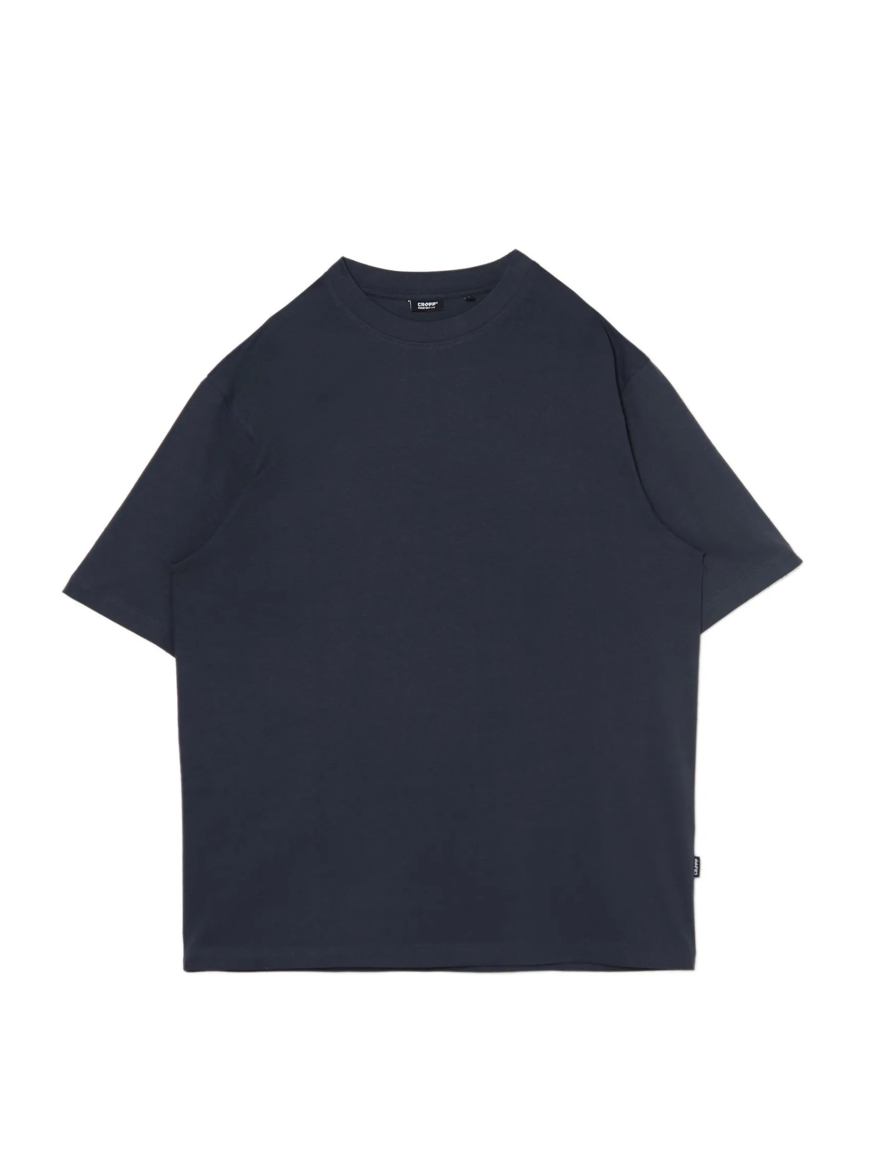 New Cropp Ciemno T-shirt comfort szary