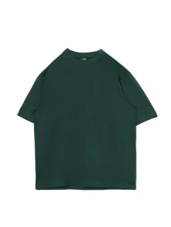 Outlet Cropp Ciemno T-shirt comfort zielony
