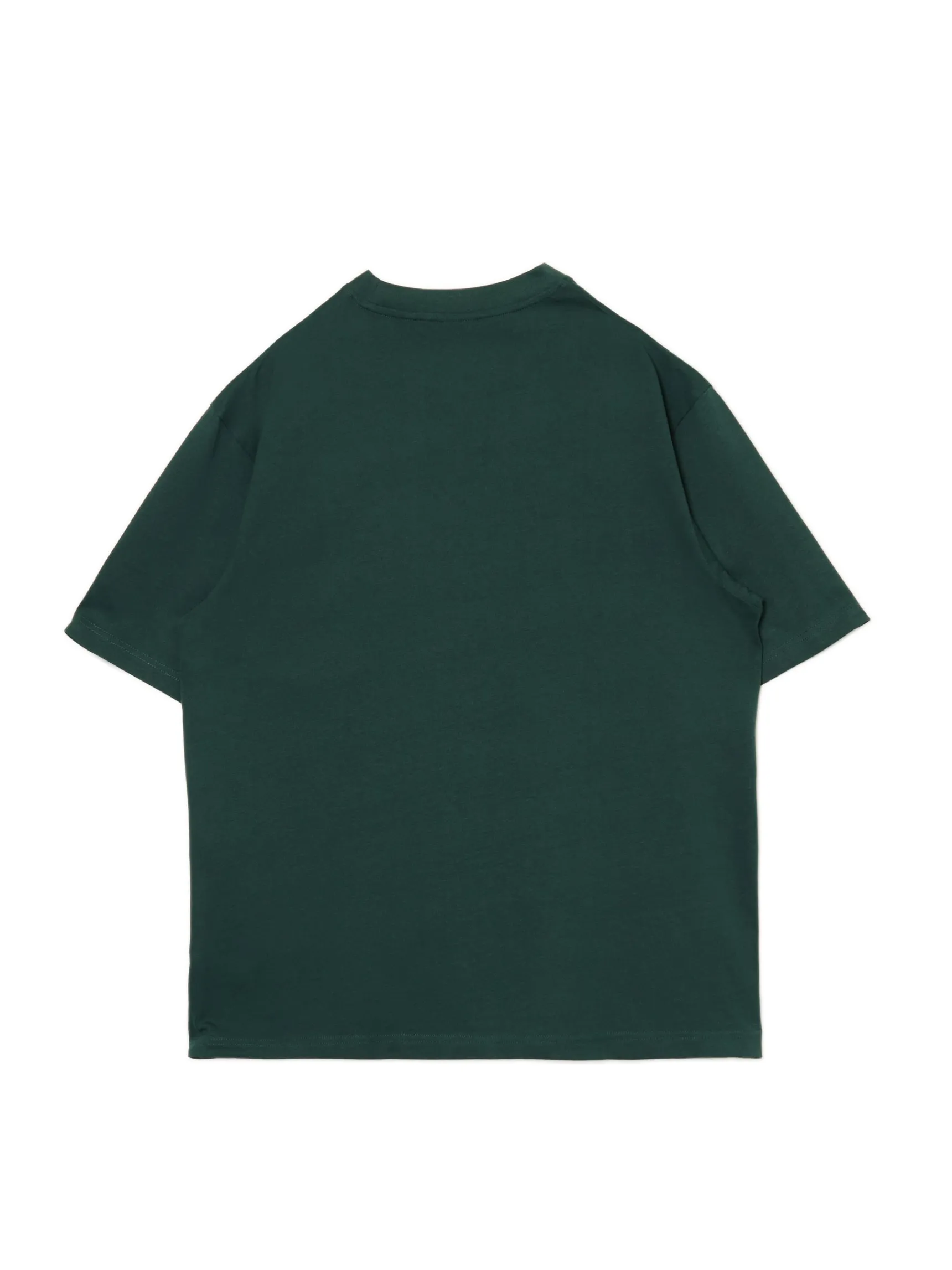 Outlet Cropp Ciemno T-shirt comfort zielony