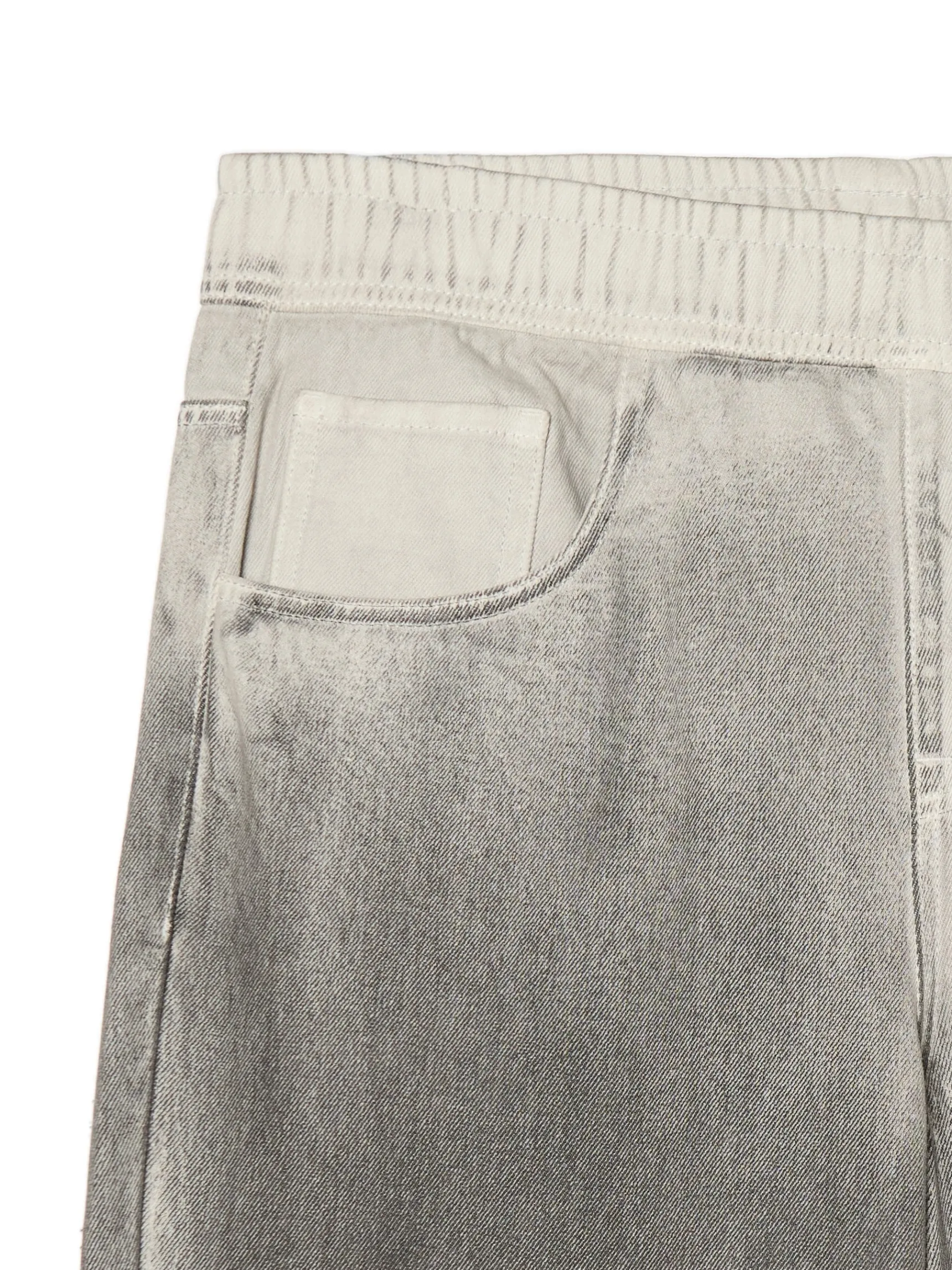 Clearance Cropp Cieniowane spodnie wide leg szary