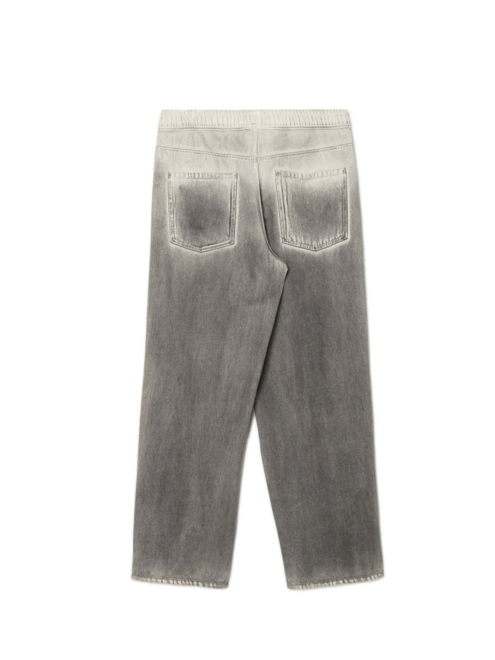 Clearance Cropp Cieniowane spodnie wide leg szary