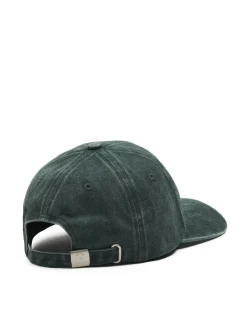 Sale Cropp Czapka z daszkiem peak z haftem zielony