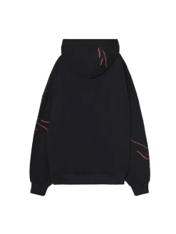 Fashion Cropp Czarna bluza hoddie z Laleczką Chucky czarny