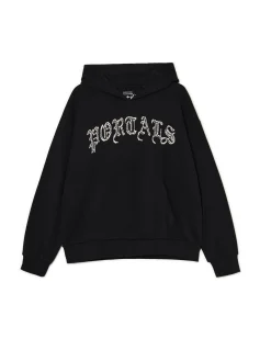 Online Cropp Czarna bluza hoodie Melanie Martinez czarny