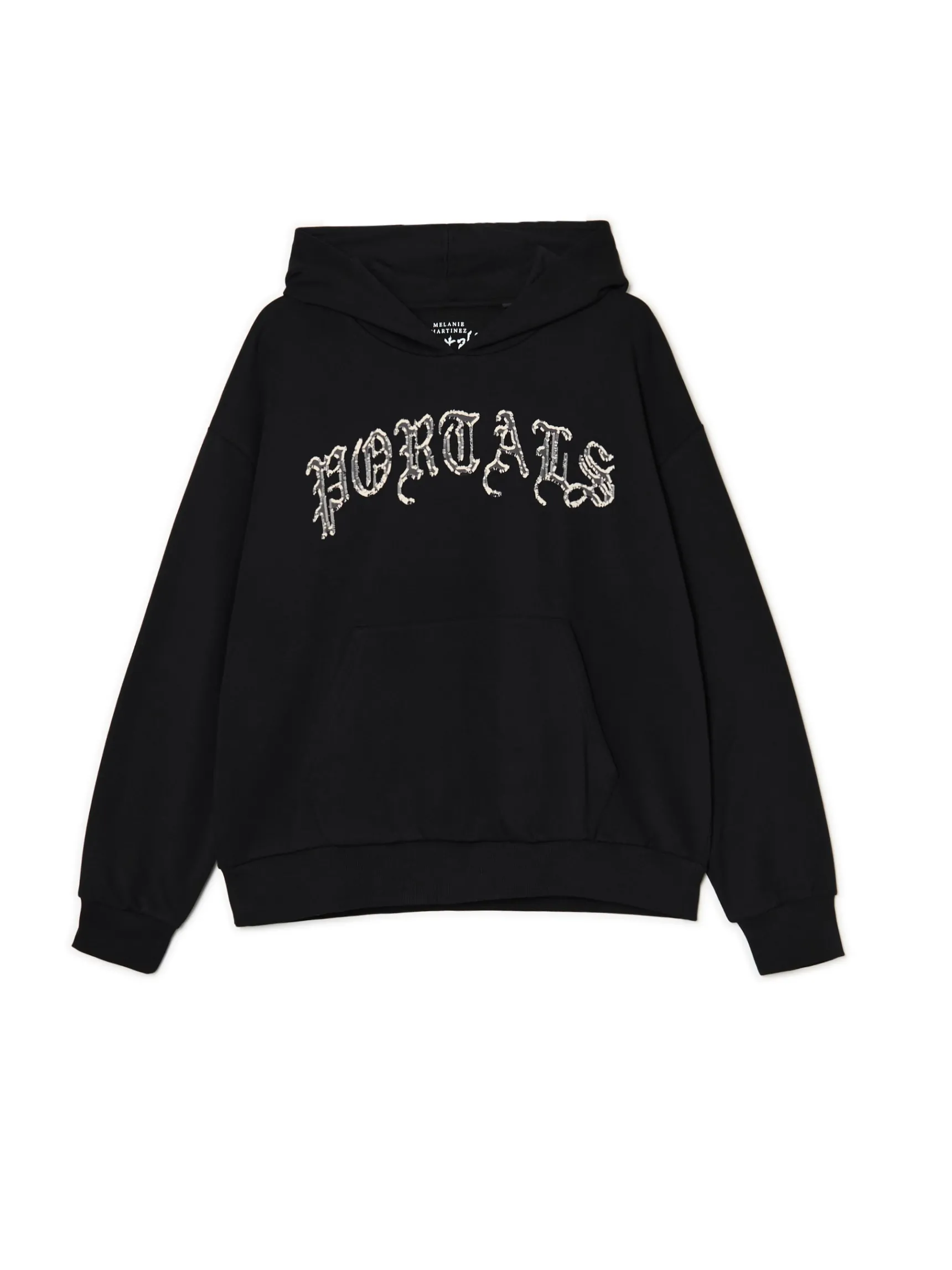 Online Cropp Czarna bluza hoodie Melanie Martinez czarny