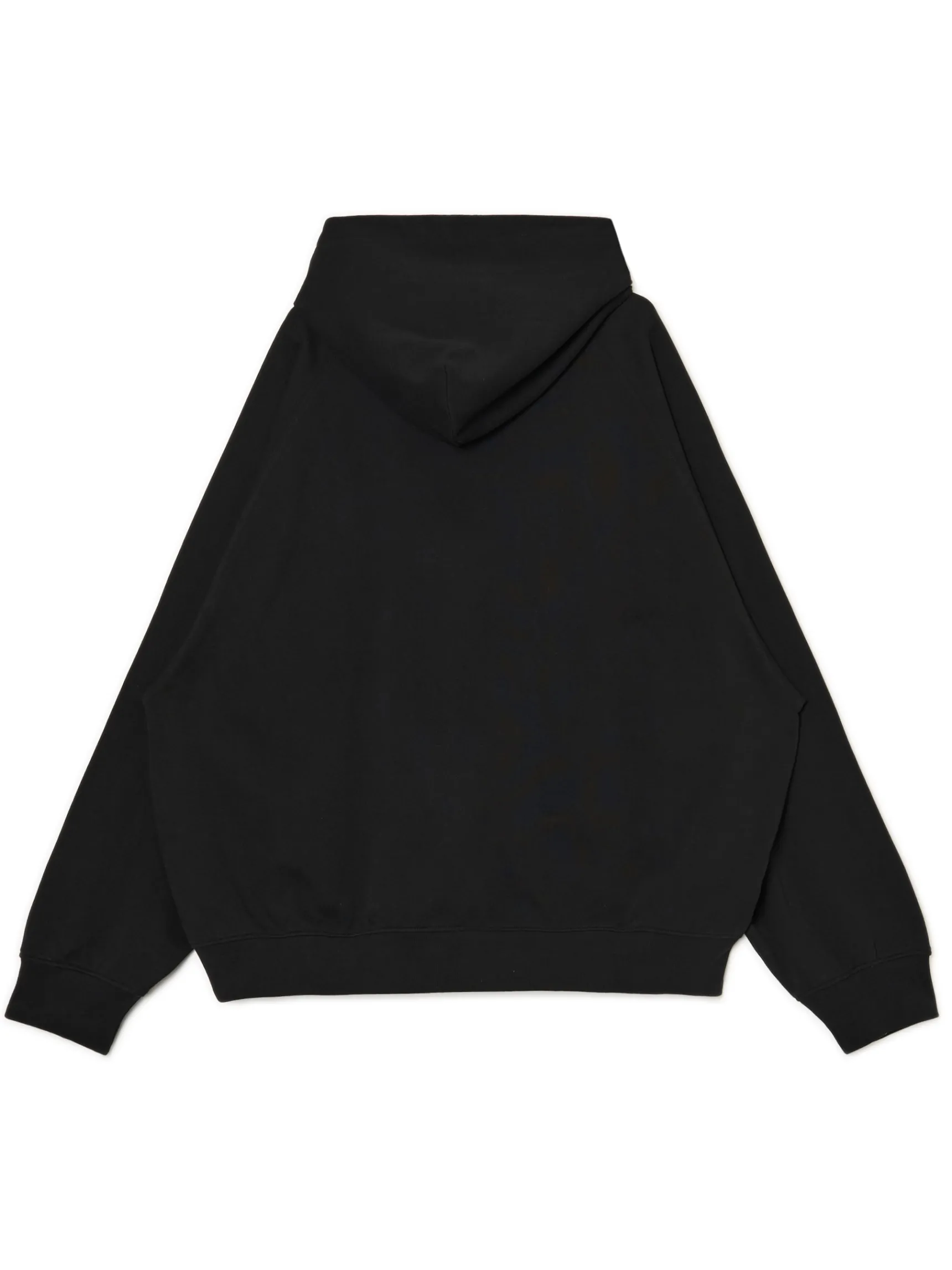 Fashion Cropp Czarna bluza oversize z kapturem czarny