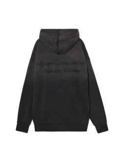 Outlet Cropp Czarna bluza z kapturem czarny