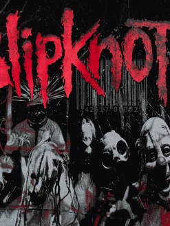 Best Cropp Czarna bluza z kapturem Slipknot czarny