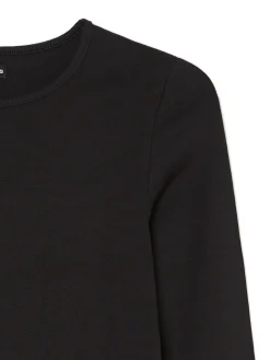 New Cropp Czarna bluzka basic czarny