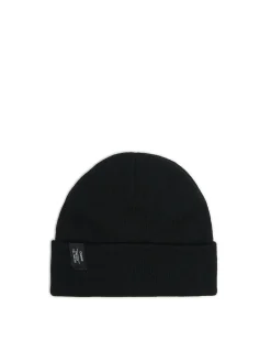 Discount Cropp Czarna czapka beanie z wiskozą czarny