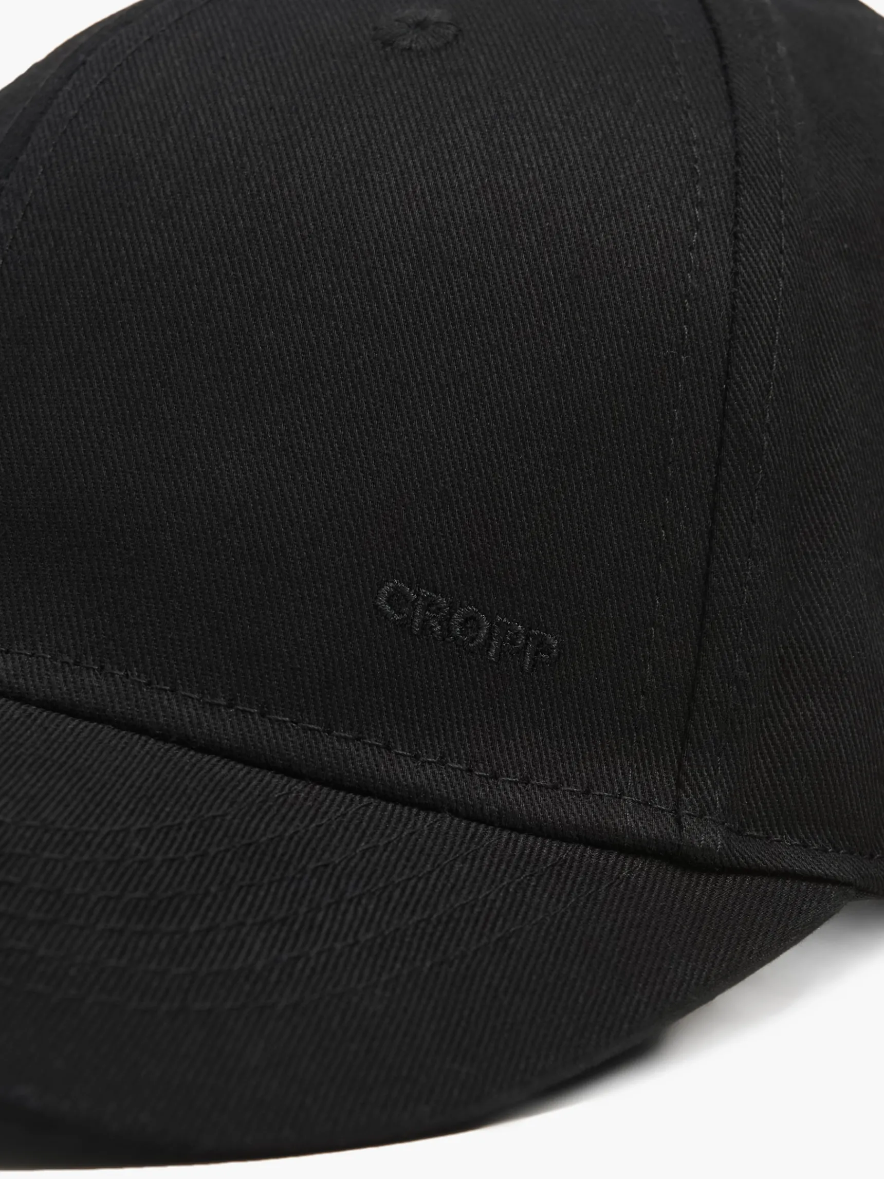 Fashion Cropp Czarna czapka z daszkiem czarny