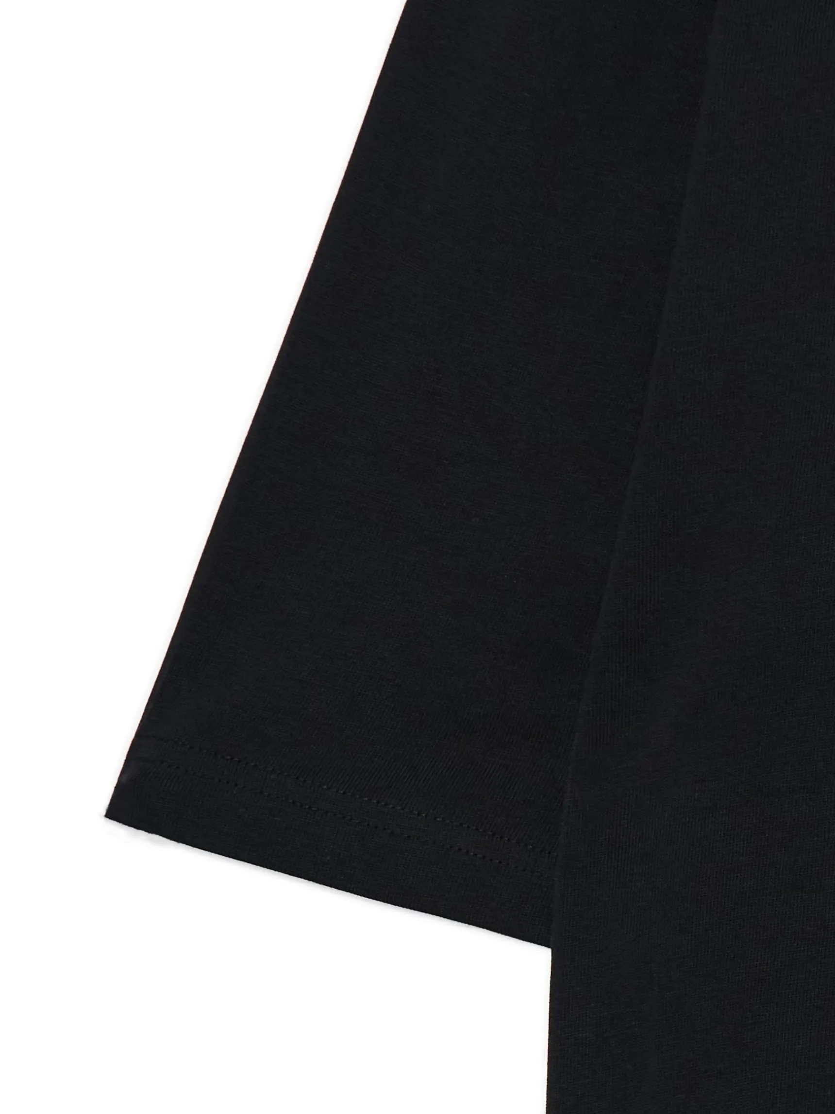Fashion Cropp Czarna gładka koszulka czarny