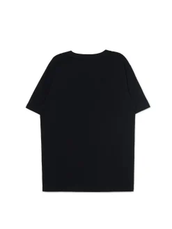 Fashion Cropp Czarna koszulka Gorillaz czarny