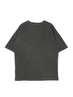 Fashion Cropp Czarna koszulka z efektem sprania czarny