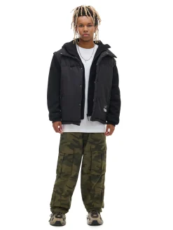 Best Cropp Czarna kurtka - bluza czarny
