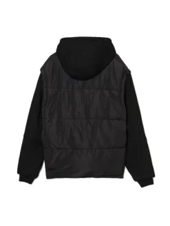 Best Cropp Czarna kurtka - bluza czarny