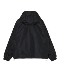 Sale Cropp Czarna kurtka anorak z kapturem czarny